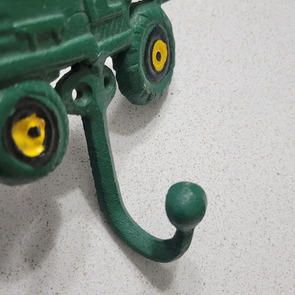 Cast iron tractor wall hook
